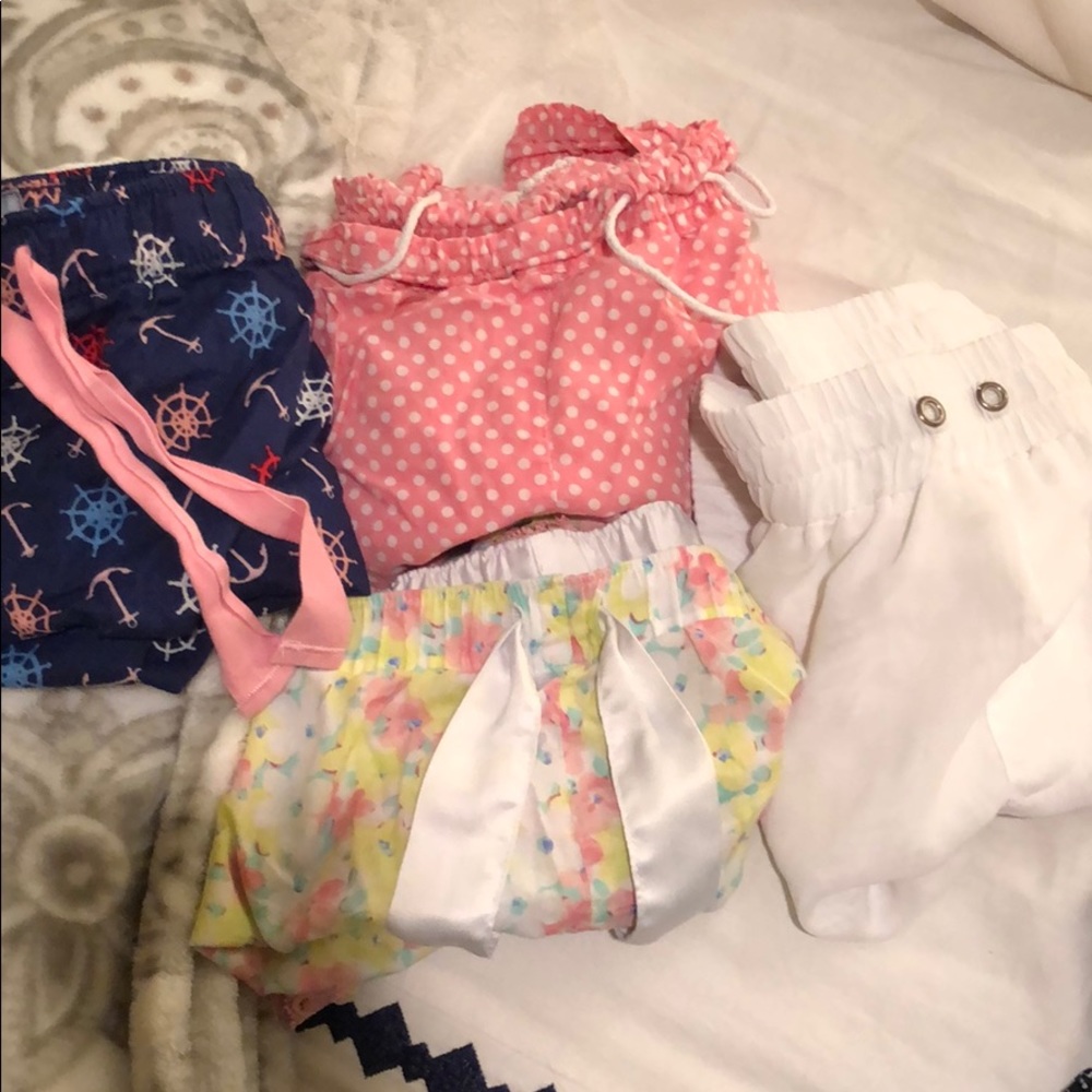 4 pairs of Victoria secret pajama shorts